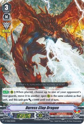 Duress Clap Dragon (RRR Foil)