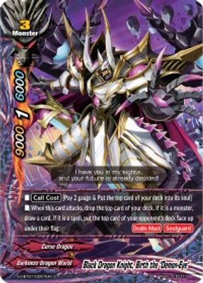 Black Dragon Knight, Birth the 