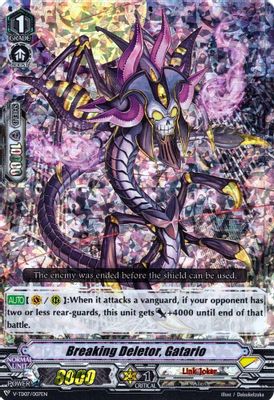 Breaking Deletor, Gatario (RRR Foil)