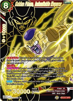 Golden Frieza, Indomitable Emperor (SPR)