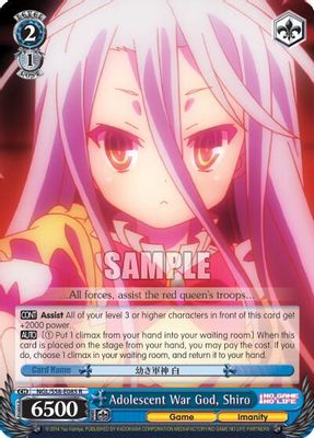 Adolescent War God, Shiro