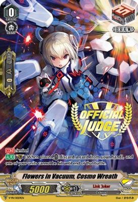 Flowers in Vacuum, Cosmo Wreath (Official Judge)