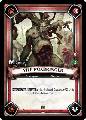 Vile Poxbringer (Unclaimed)