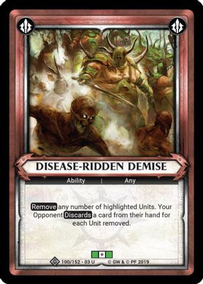 Disease-Ridden Demise (Unclaimed)