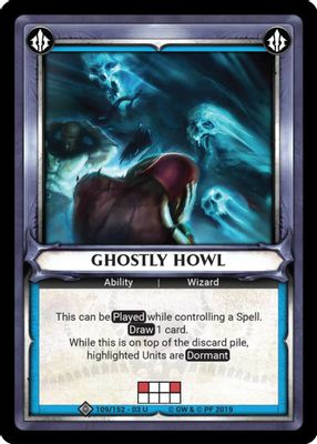 Ghostly Howl (Claimed)