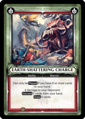 Earth-Shattering Charge (Unclaimed)