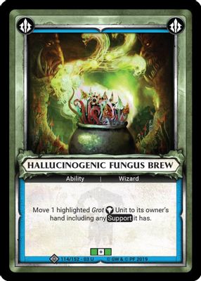 Hallucinogenic Fungus Brew (Unclaimed)