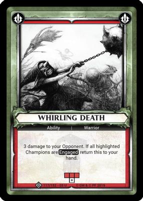 Whirling Death (Claimed)