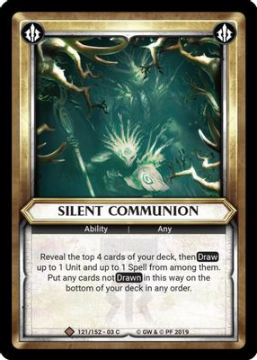 Silent Communion (Unclaimed)