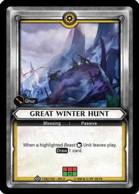 Great Winter Hunt (Unclaimed)