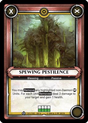 Spewing Pestilence (Claimed)