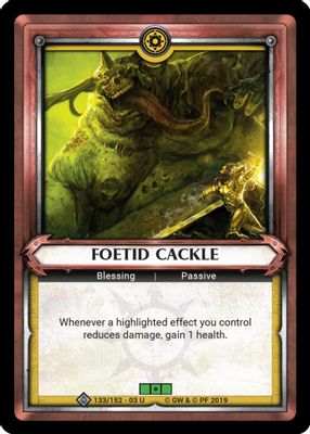 Foetid Cackle (Unclaimed)