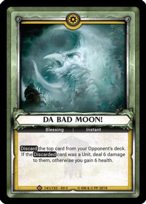 Da Bad Moon (Unclaimed)