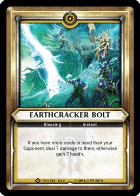 Earthcracker Bolt (Unclaimed)