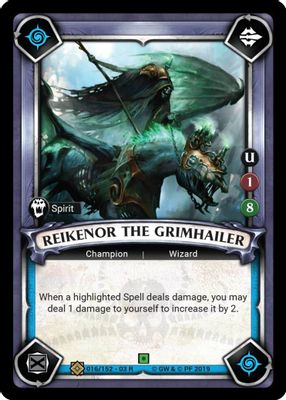 Reikenor the Grimhailer (Unclaimed)