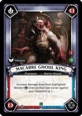 Macabre Ghoul King (Unclaimed)