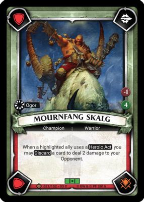 Mournfang Skalg (Unclaimed)