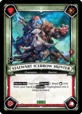 Stalwart Icebrow Hunter (Claimed)