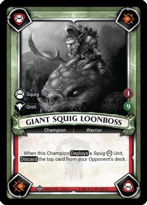 Giant Squig Loonboss (Claimed)