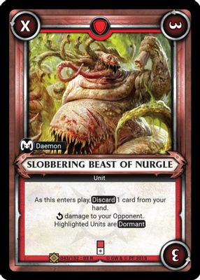 Slobbering Beast of Nurgle (Unclaimed)
