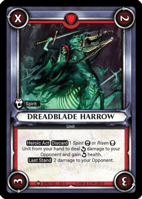 Dreadblade Harrow (Unclaimed)