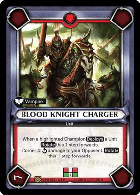 Blood Knight Charger (Claimed)