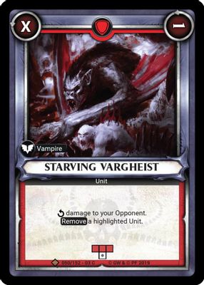 Starving Vargheist (Unclaimed)