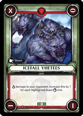 Icefall Yhetees (Claimed)