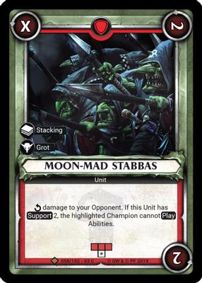 Moon-Mad Stabbas (Claimed)