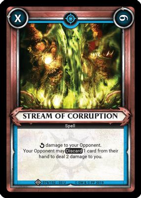 Stream of Corruption (Unclaimed)