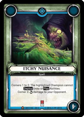 Itchy Nuisance (Unclaimed)