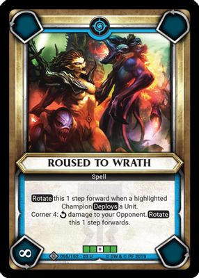 Roused to Wrath (Unclaimed)