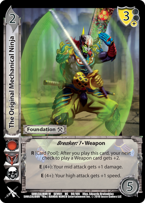 The Original Mechanical Ninja