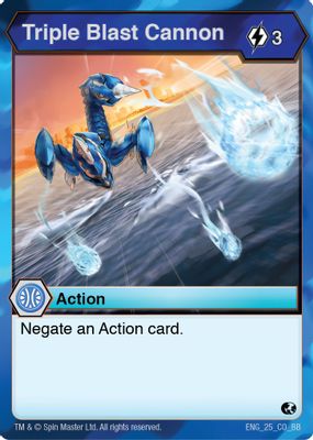 Triple Blast Cannon