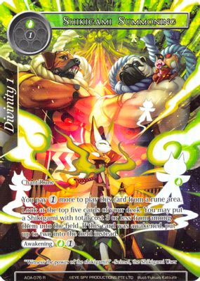 Shikigami Summoning (Full Art)