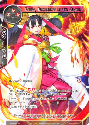 Kanna, Descendent of the Oracle (Full Art)