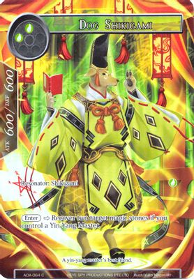 Dog Shikigami (Full Art)