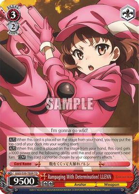 Rampaging With Determination! LLENN