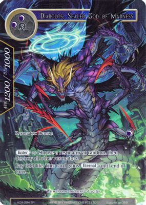 Diabolos, Sealed God of Madness (Full Art)