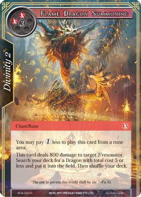 Flame Dragon Summoning