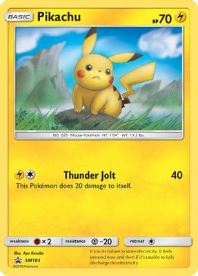 Pikachu card