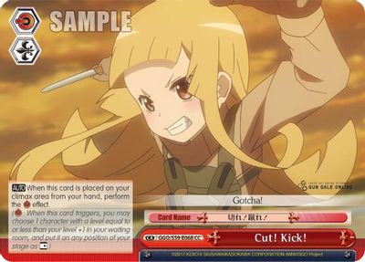 Cut! Kick!