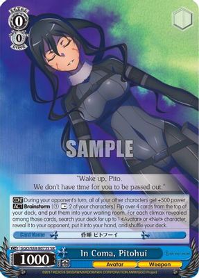In Coma, Pitohui (SR)
