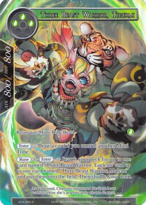 Three Beast Warrior, Tigermi (Full Art)