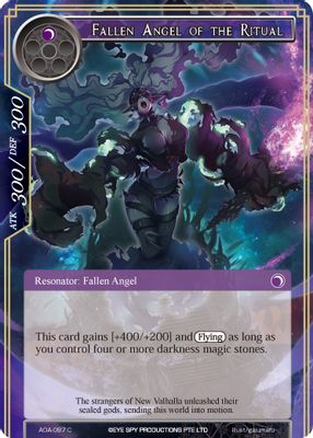 Fallen Angel of the Ritual