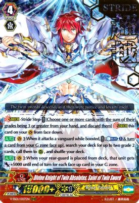 Divine Knight of Twin Absolutes, Saint of Twin Sword (Hot Stamped)