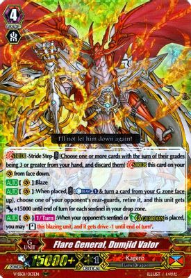Flare General, Dumjid Valor
