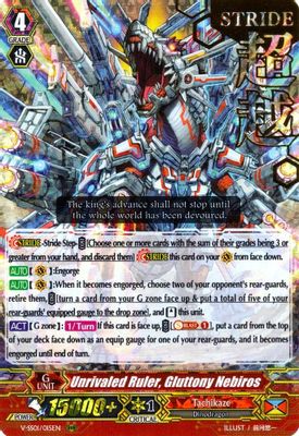 Unrivaled Ruler, Gluttony Nebiros (Hot Stamped)