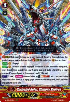 Unrivaled Ruler, Gluttony Nebiros