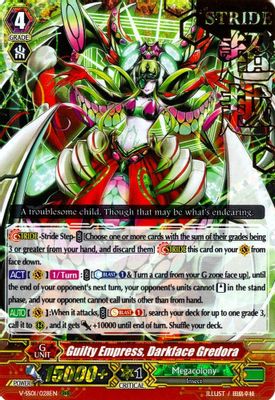 Guilty Empress, Darkface Gredora (Hot Stamped)